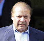نواز شریف به همراه دخترش در دادگاه حاضر شد